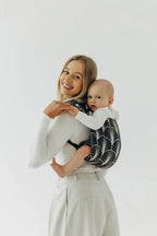 Lenny Buckle Onbuhimo PRO baby carrier, jacquard weave (100% cotton) - DECO - GRAINFIELDS