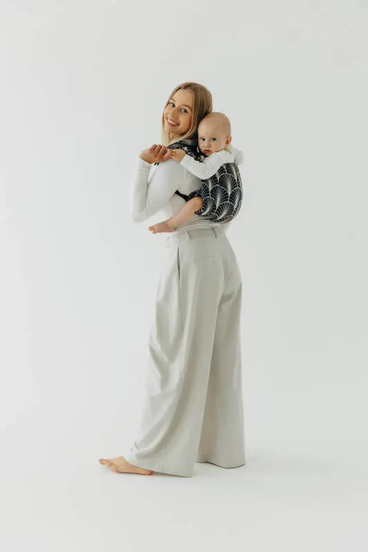 Lenny Buckle Onbuhimo PRO baby carrier, jacquard weave (100% cotton) - DECO - GRAINFIELDS