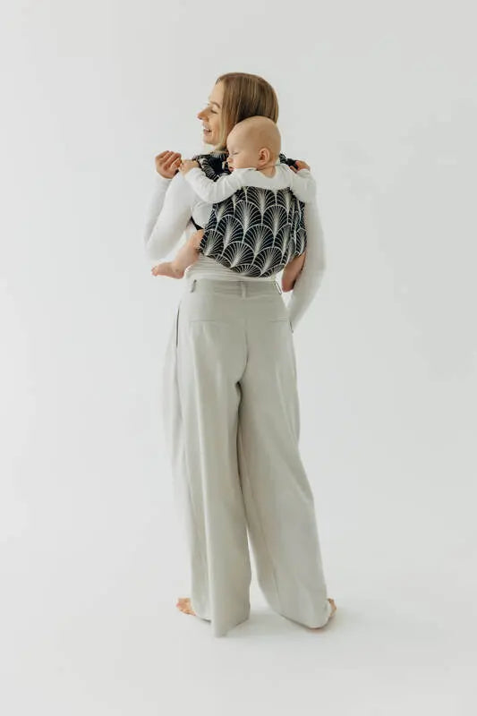 Lenny Buckle Onbuhimo PRO baby carrier, jacquard weave (100% cotton) - DECO - GRAINFIELDS