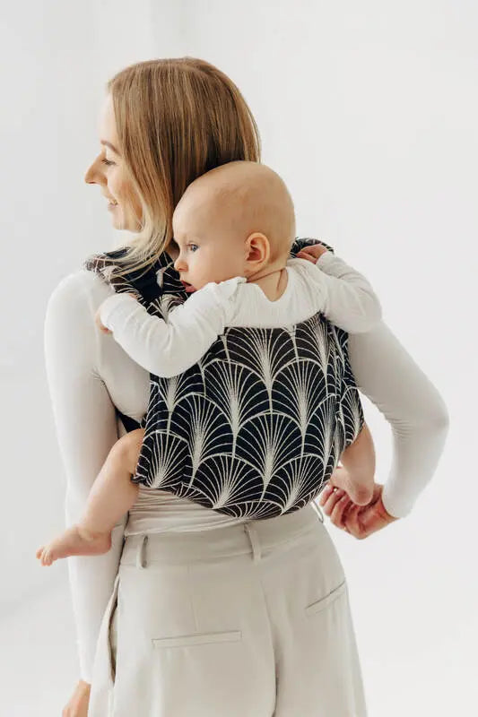Lenny Buckle Onbuhimo PRO baby carrier, jacquard weave (100% cotton) - DECO - GRAINFIELDS