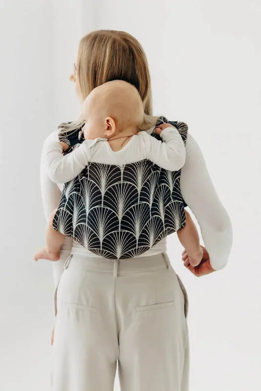 Lenny Buckle Onbuhimo PRO baby carrier, jacquard weave (100% cotton) - DECO - GRAINFIELDS