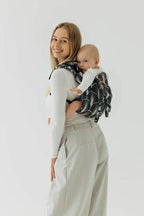 Lenny Buckle Onbuhimo PRO baby carrier, jacquard weave (100% cotton) - DECO - GRAINFIELDS