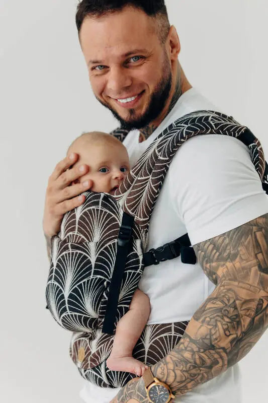LennyLight Carrier, jacquard weave 100% cotton - DECO - GRAINFIELDS - Woven Baby Standard   lenny_light    #