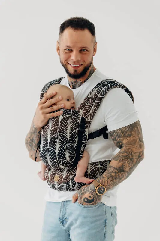 LennyLight Carrier, jacquard weave 100% cotton - DECO - GRAINFIELDS - Woven Baby Standard   lenny_light    #