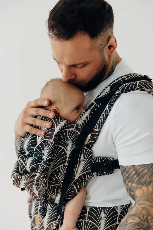 LennyUpGrade PRO Carrier, jacquard weave 100% cotton - DECO - GRAINFIELDS