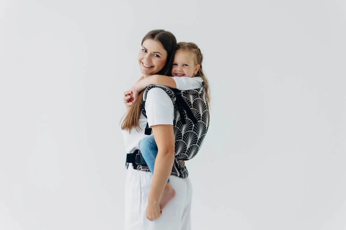 LennyPreschool Carrier, jacquard weave (100% cotton) - DECO - GRAINFIELDS