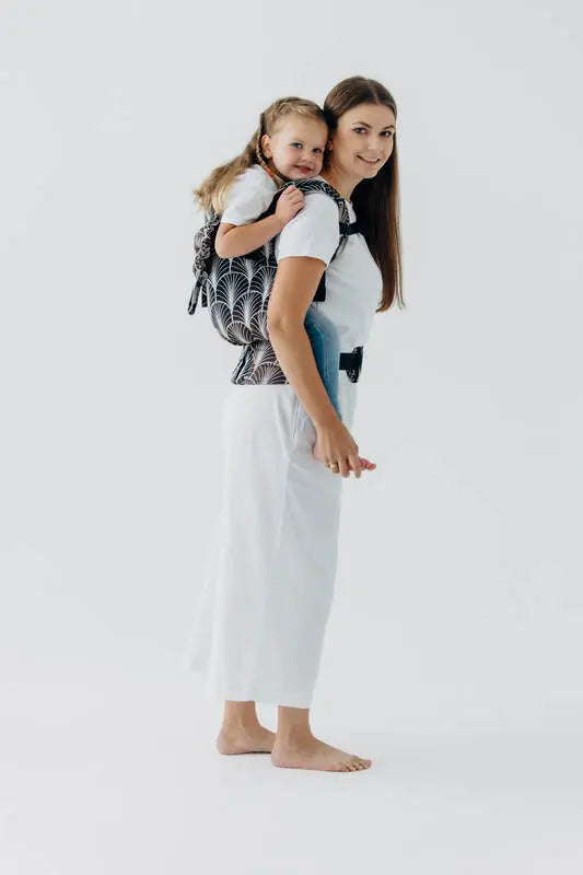LennyPreschool Carrier, jacquard weave (100% cotton) - DECO - GRAINFIELDS