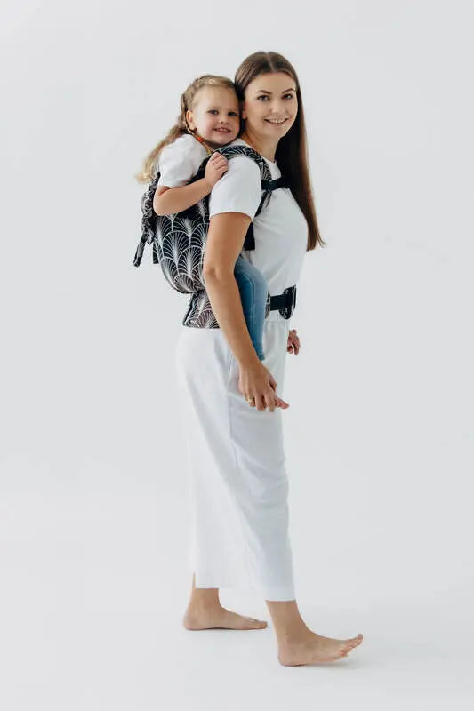 LennyPreschool Carrier, jacquard weave (100% cotton) - DECO - GRAINFIELDS