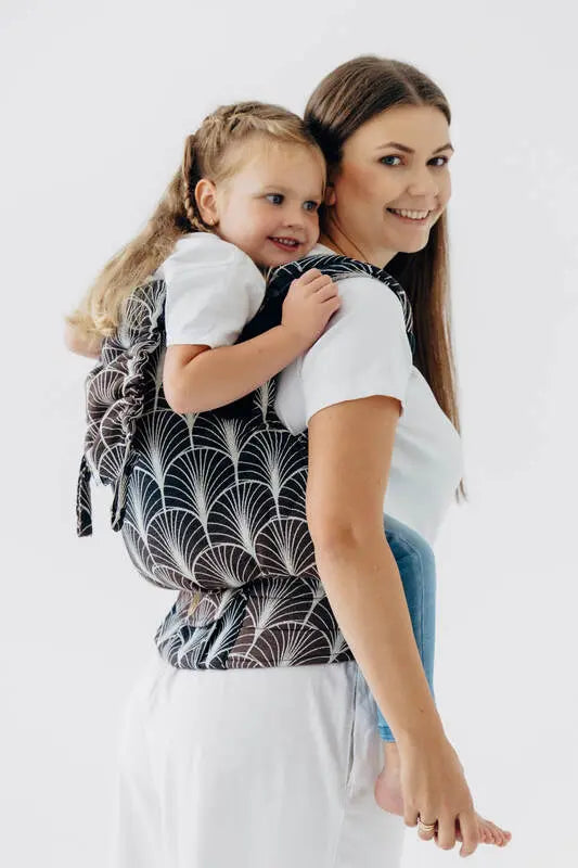 LennyPreschool Carrier, jacquard weave (100% cotton) - DECO - GRAINFIELDS