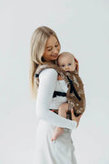 LennyLight Carrier, jacquard weave 100% cotton - HERBARIUM - RAINDROPS
