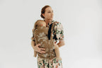 LennyUpGrade PRO Carrier, jacquard weave 100% cotton - HERBARIUM - RAINDROPS