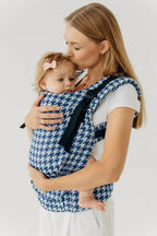 LennyUpGrade PRO Carrier, jacquard weave (40% cotton, 40% merino wool, 13% silk, 7% cashmere) - PATA DE GALLO - PUZZLE