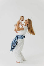 LennyUpGrade PRO Carrier, jacquard weave (40% cotton, 40% merino wool, 13% silk, 7% cashmere) - PATA DE GALLO - PUZZLE