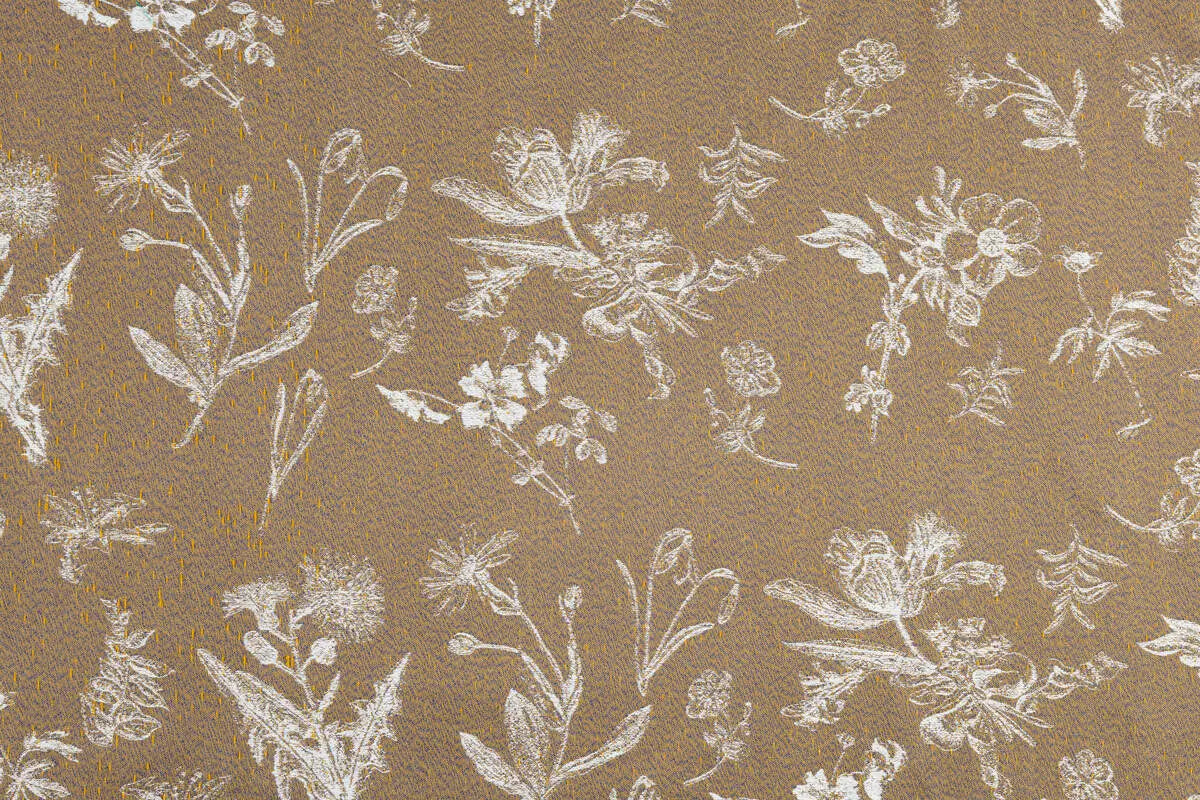 LennyUpGrade PRO Carrier, jacquard weave 100% cotton - HERBARIUM - RAINDROPS