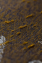 Ring Sling, Jacquard Weave (100% cotton), with gathered shoulder - HERBARIUM - RAINDROPS - standard 1.8m