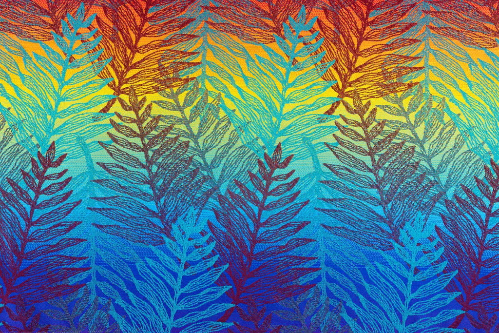 LennyLight Carrier, jacquard weave 100% cotton - RAINFOREST - CARNIVAL