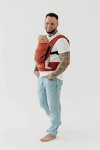 LennyLight Carrier, broken-twill weave 100% cotton - ROOIBOS