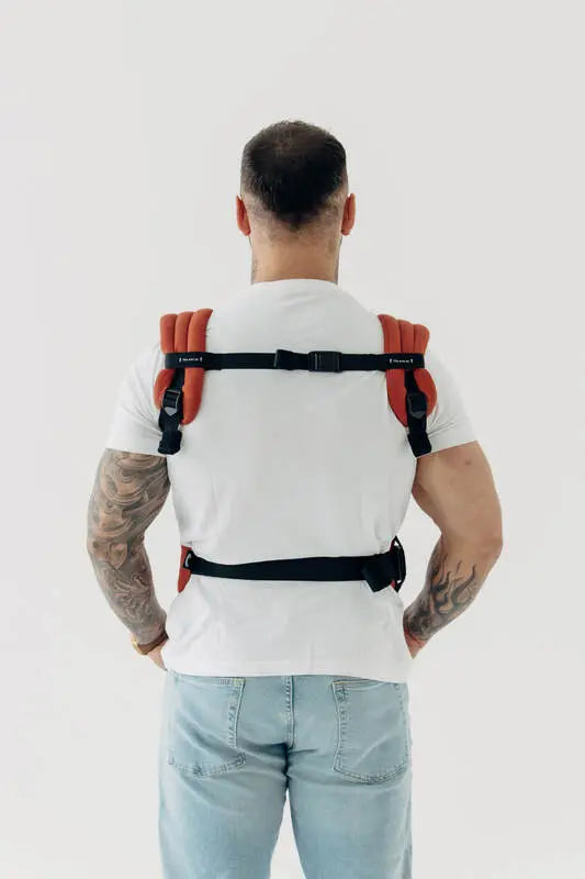 LennyLight Carrier, broken-twill weave 100% cotton - ROOIBOS