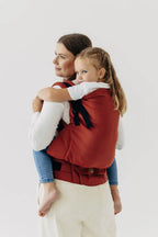 LennyPreschool Carrier, broken - twill weave 100% cotton - ROOIBOS
