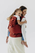 LennyPreschool Carrier, broken - twill weave 100% cotton - ROOIBOS