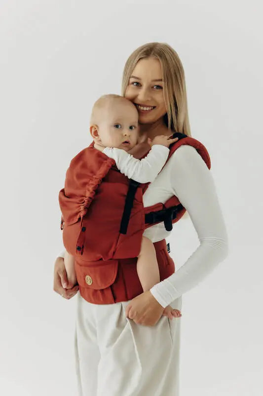 LennyUpGrade PRO Carrier, broken-twill weave 100% cotton - ROOIBOS