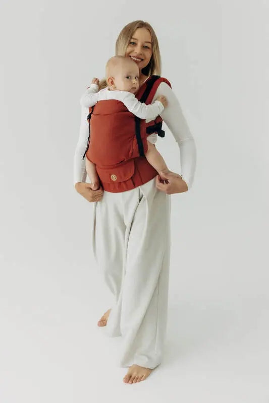 LennyUpGrade PRO Carrier, broken-twill weave 100% cotton - ROOIBOS