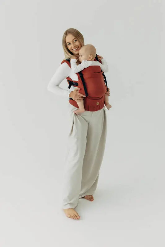 LennyUpGrade PRO Carrier, broken-twill weave 100% cotton - ROOIBOS