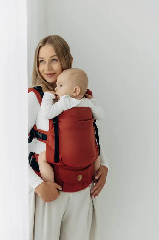 LennyUpGrade PRO Carrier, broken-twill weave 100% cotton - ROOIBOS