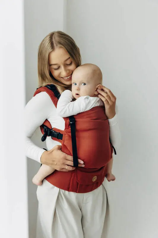 LennyUpGrade PRO Carrier, broken-twill weave 100% cotton - ROOIBOS