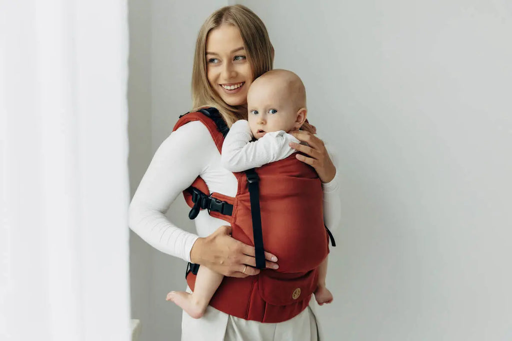 LennyUpGrade PRO Carrier, broken-twill weave 100% cotton - ROOIBOS