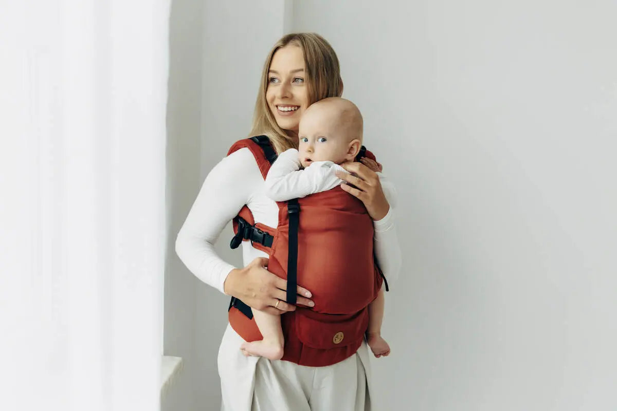 LennyUpGrade PRO Carrier, broken-twill weave 100% cotton - ROOIBOS