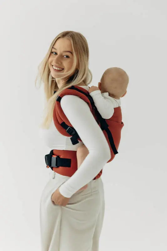 LennyUpGrade PRO Carrier, broken-twill weave 100% cotton - ROOIBOS
