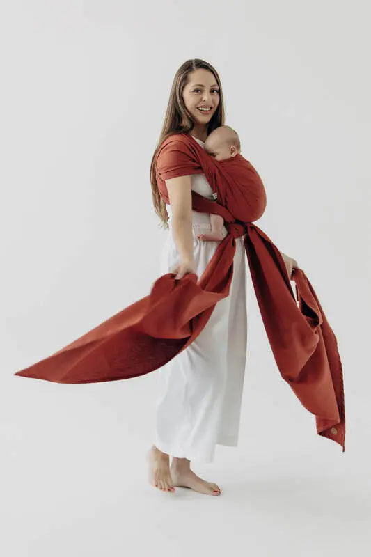 Baby Sling, Broken Twill Weave, (100% cotton) - ROOIBOS