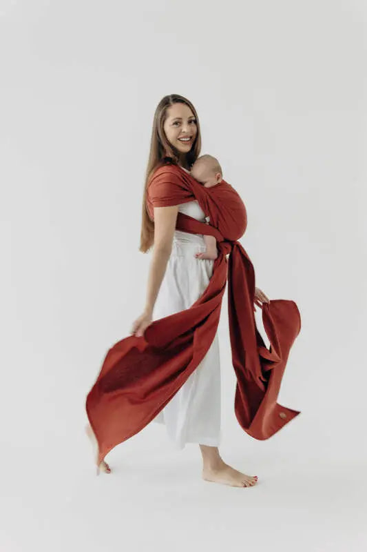 Baby Sling, Broken Twill Weave, (100% cotton) - ROOIBOS