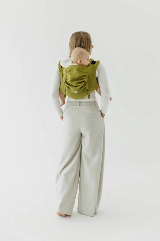 Lenny Buckle Onbuhimo PRO baby carrier, broken-twill weave (100% cotton) - SENCHA