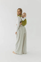 Lenny Buckle Onbuhimo PRO baby carrier, broken-twill weave (100% cotton) - SENCHA