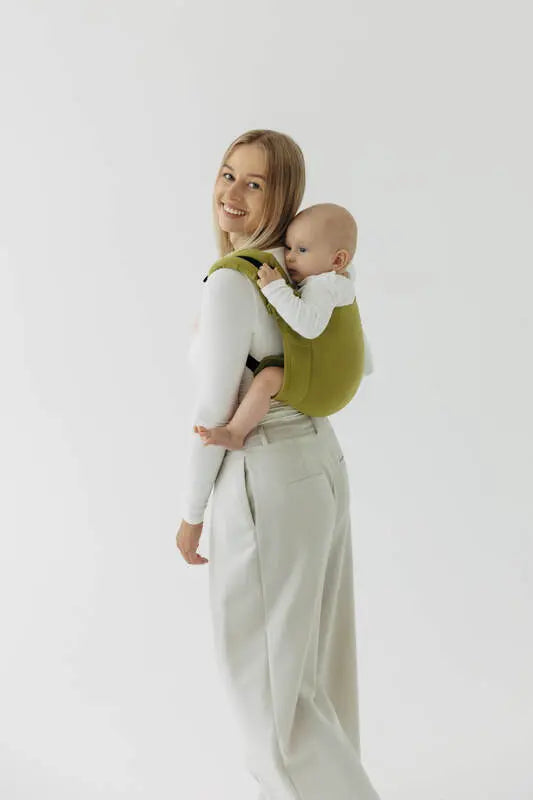 Lenny Buckle Onbuhimo PRO baby carrier, broken-twill weave (100% cotton) - SENCHA
