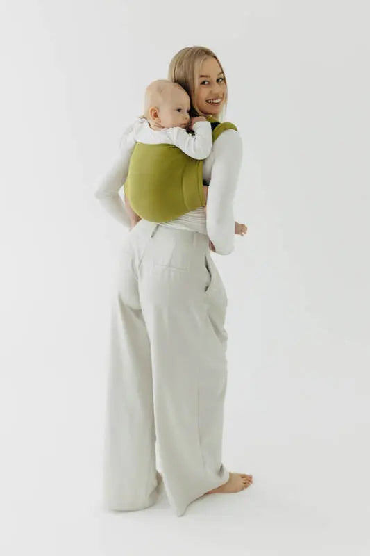 Lenny Buckle Onbuhimo PRO baby carrier, broken-twill weave (100% cotton) - SENCHA