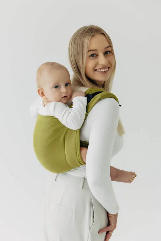 Lenny Buckle Onbuhimo PRO baby carrier, broken-twill weave (100% cotton) - SENCHA
