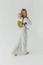 Lenny Buckle Onbuhimo PRO baby carrier, broken-twill weave (100% cotton) - SENCHA
