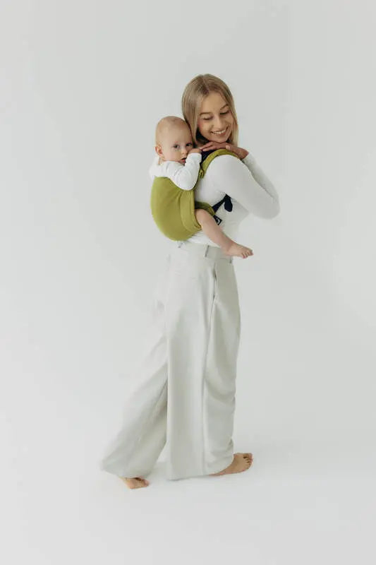 Lenny Buckle Onbuhimo PRO baby carrier, broken-twill weave (100% cotton) - SENCHA