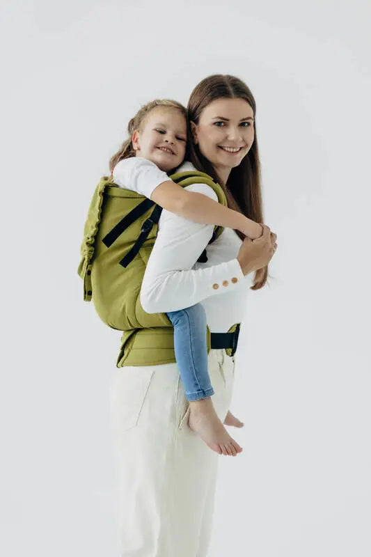 LennyPreschool Carrier, broken - twill weave 100% cotton - SENCHA