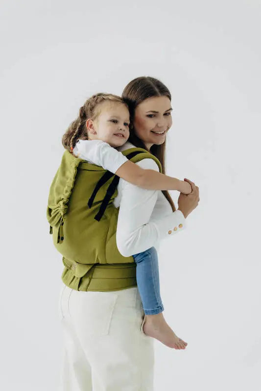 LennyPreschool Carrier, broken - twill weave 100% cotton - SENCHA