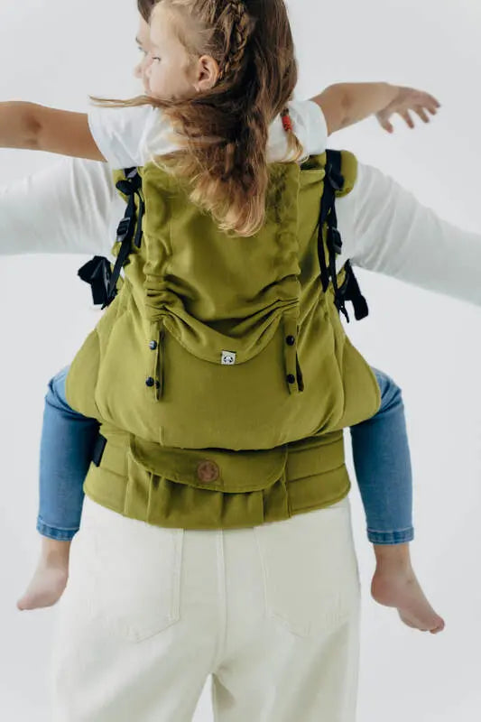 LennyPreschool Carrier, broken - twill weave 100% cotton - SENCHA - Woven Baby Preschool   lenny_preschool    #