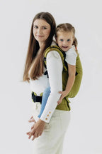 LennyPreschool Carrier, broken - twill weave 100% cotton - SENCHA - Woven Baby Preschool   lenny_preschool    #