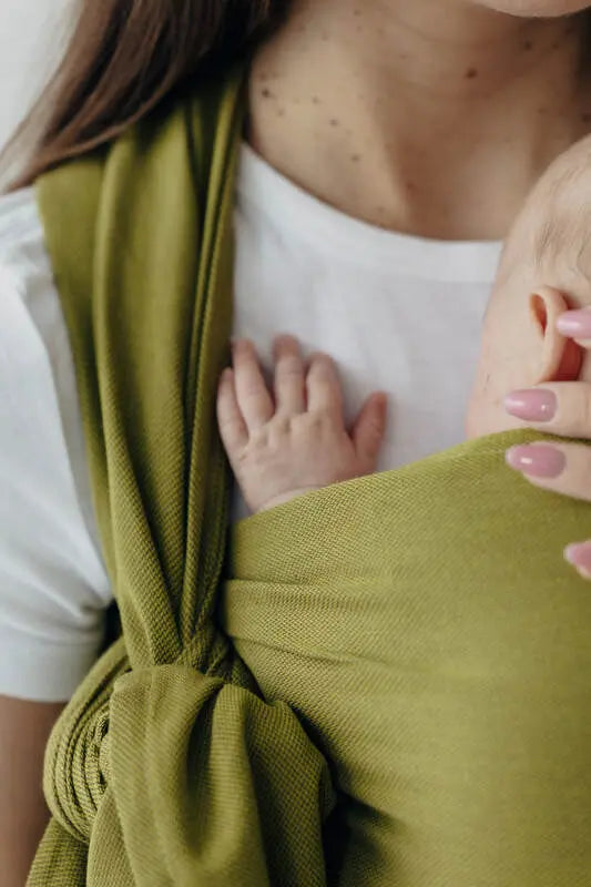 Baby Sling, Broken Twill Weave, (100% cotton) - SENCHA - Woven Baby XS - 4   long_woven_wraps    #