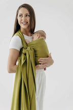 Baby Sling, Broken Twill Weave, (100% cotton) - SENCHA - Woven Baby XS - 4   long_woven_wraps    #