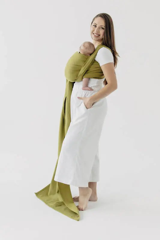 Baby Sling, Broken Twill Weave, (100% cotton) - SENCHA - Woven Baby XS - 4   long_woven_wraps    #