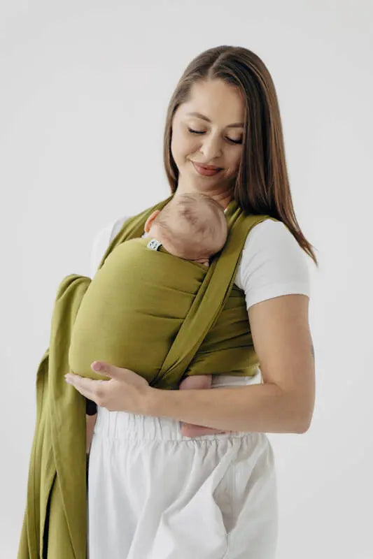 Baby Sling, Broken Twill Weave, (100% cotton) - SENCHA - Woven Baby XS - 4   long_woven_wraps    #