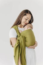 Baby Sling, Broken Twill Weave, (100% cotton) - SENCHA - Woven Baby XS - 4   long_woven_wraps    #